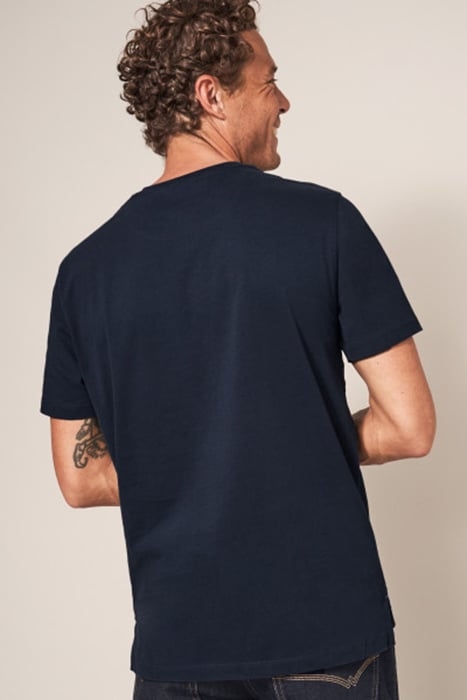 HINES CIRCLE GRAPHIC T-SHIRT DARK NAVY 3