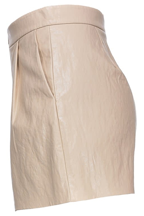 PURO 1 SHORTS SIMILPELLE WASHE SAND BEIGE 7