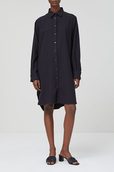 WOMEN SHIRT DRESS BLACK 1