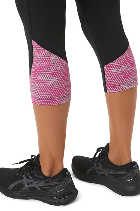 SPORT RFLC KNEE TIGHT PERFORMANCE BLACK/FUCHSIA RED 7