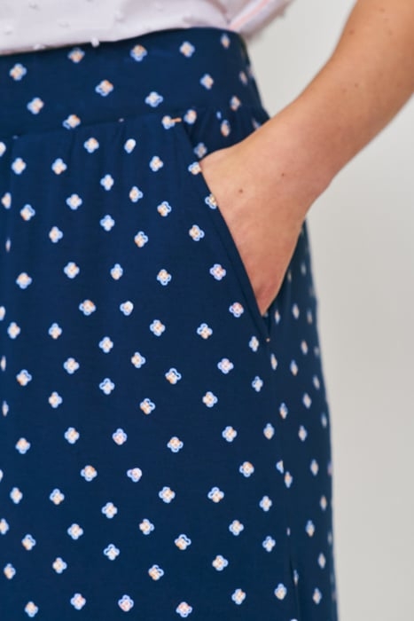 JENNA JERSEY CULOTTE BLUE MULTI 4