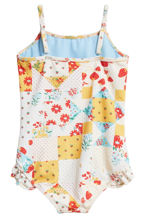 PATCHWORK SWIMSUIT PINK MLT 2