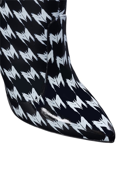ANKLE BOOTS HOUNDSTOOTH PRINT 5