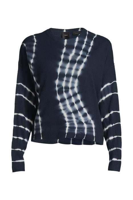 TARAMUNDI MAGLIA 100% CACHEMIR BEIGE/BLUE 6