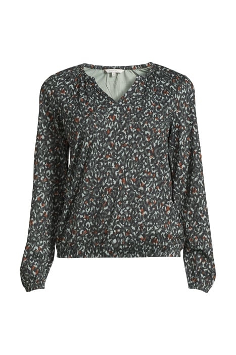 BLOUSE JERSEY LONG SLEEVES ROSEMARY GREEN 6