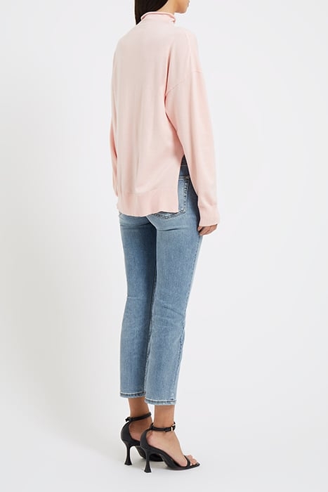 SUPERSOFT TURTLE NECK SOFT PINK 4