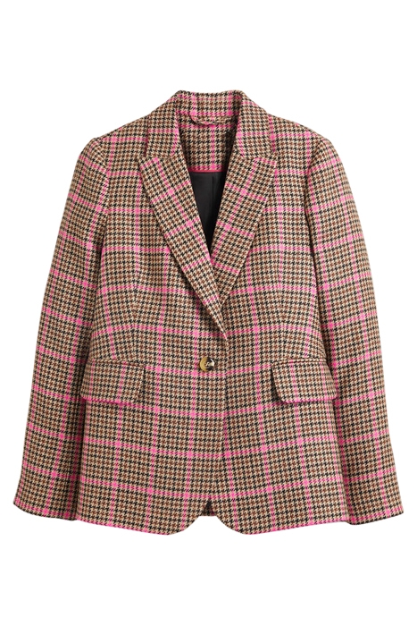 70S TAILORED BLAZER BRN 5