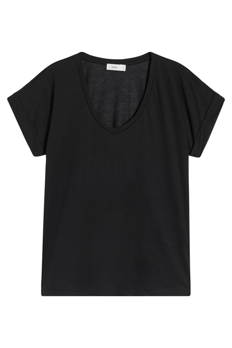 T-SHIRT SOFT V BLACK 5