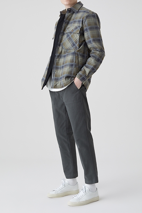 KOBE TAPERED PANTS GREEN ANTHRACITE 5