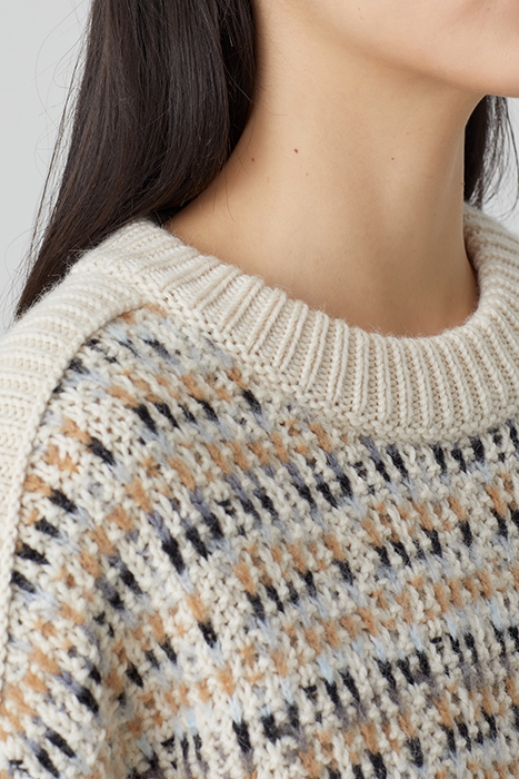 CREW LONG SLEEVE KNITS NUDE 5