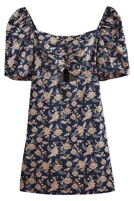 CUT OUT DETAIL MINI DRESS NAV 5