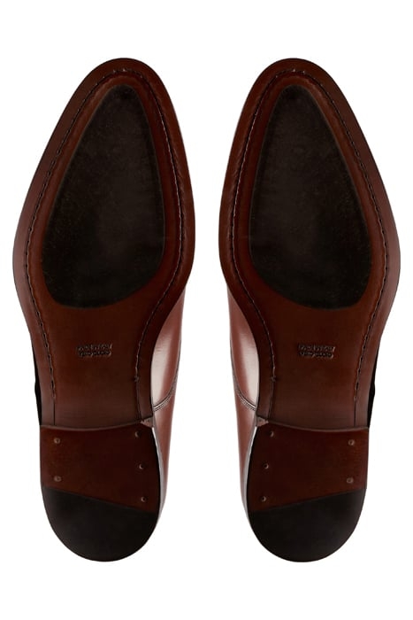 DARK BROWN DOUBLE MONK STRAP 5