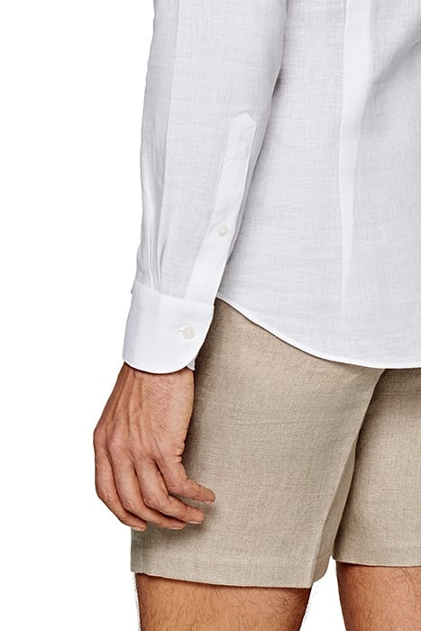WHITE EXTRA SLIM FIT POPOVER 8