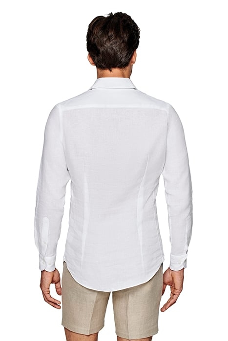 WHITE EXTRA SLIM FIT POPOVER 3