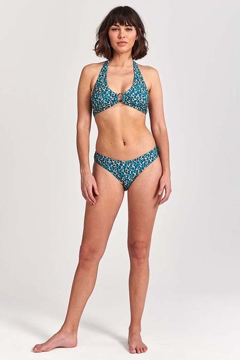 LADIES CARO BIKINI SET TROPICAL TIGER TROPIC GREEN 3