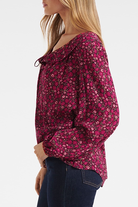 BROOKLYN RUFFLE BLOUSE ROUGE ADDISON DITSY 4