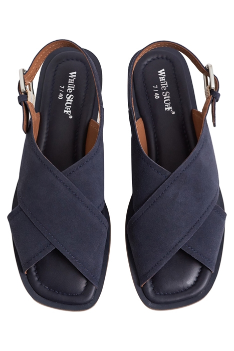 CROOVER LEATHER SB SANDAL DARK NAVY 3