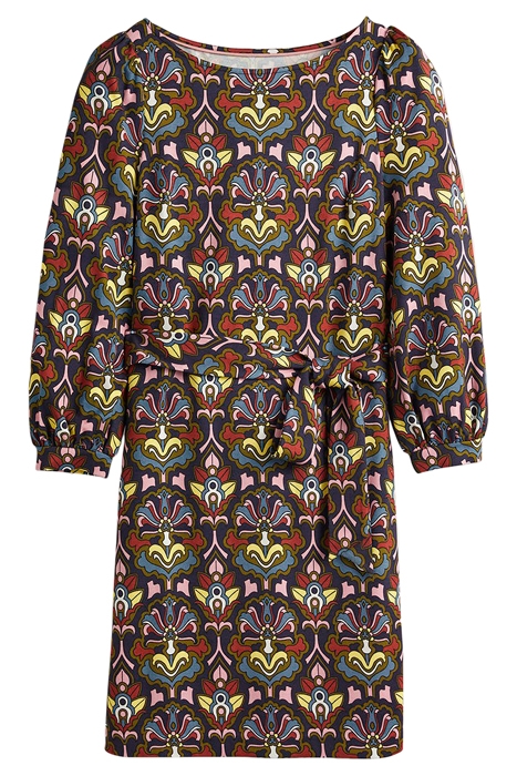 TIE DETAIL JERSEY SHIFT DRESS NSP 6