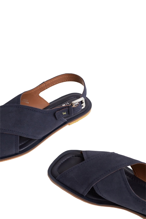 CROOVER LEATHER SB SANDAL DARK NAVY 4