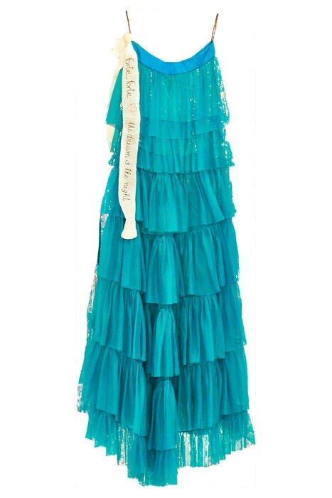 TULLE SKIRT WITH SILK DETAILS SCARABEO 1