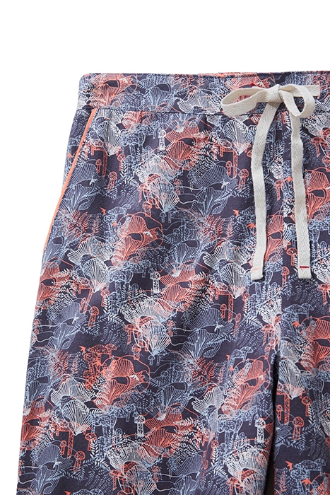NINA WOVEN PJ BOTTOM GREY PRINT 3