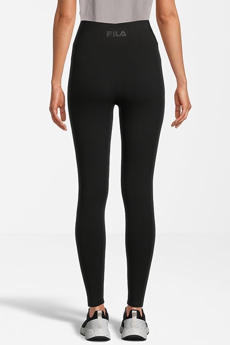 BOZCAADA HIGH WAIST RIB LEGGINGS MOONLESS NIGHT 3