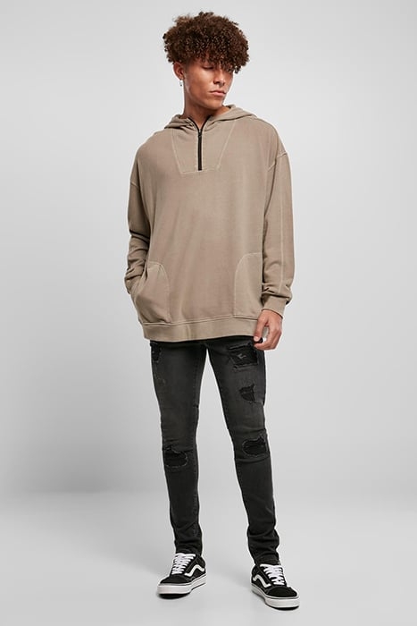 OVERDYED CAMP HOODY DARKKHAKI 4