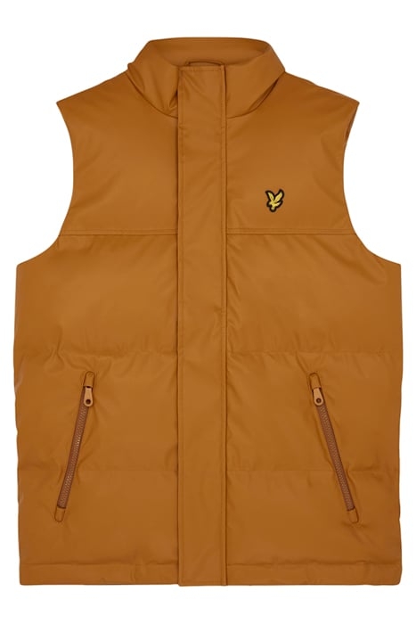 RUBBERISED WADDED GILET W704 ANNIVERSARY GOLD 5