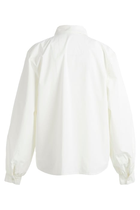 SHIRT SHAWL COLLAR LARGE LS WHITE 6