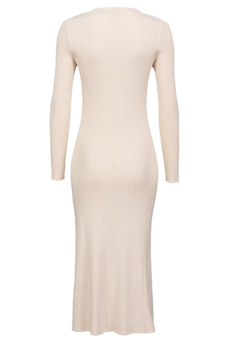 MANRESA ABITO COSTINA CREPE PARCHMENT BEIGE 6