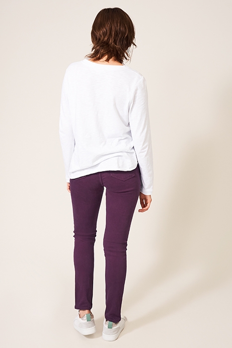 AMELIA SKINNY JEAN DK PLUM 3