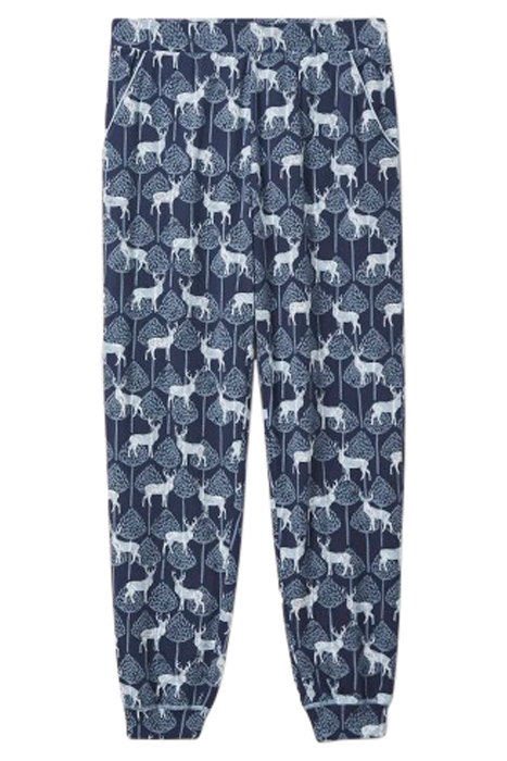 STAG FAMILY TIME JERSEY PJ JOG NAVY MULTI 1