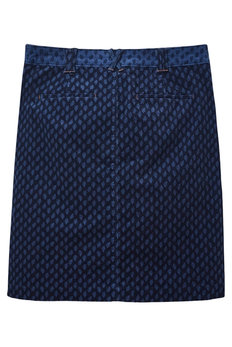 MELODY  CORD SKIRT BLUE 5