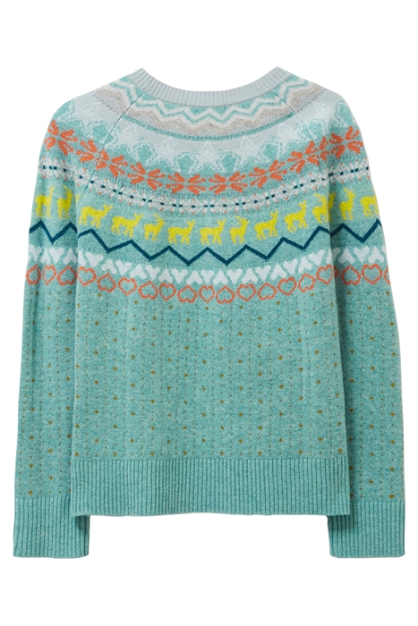 WINTERS WALK JUMPER TEAL 5