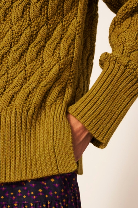 OAK CABLE JUMPER DEEP YELLOW 2