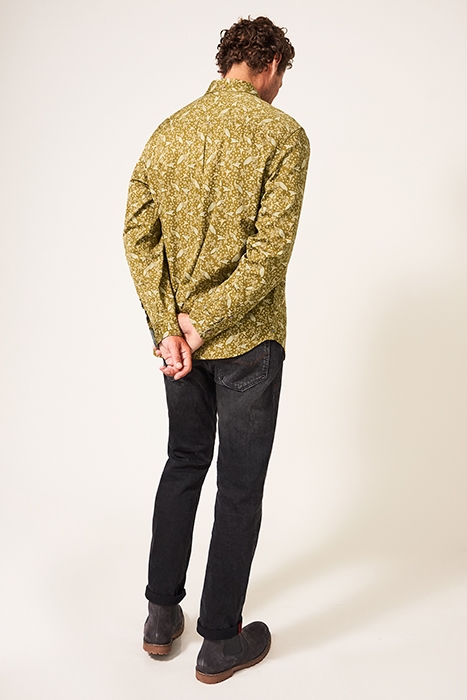 PEACOCK PRINTED SHIRT GREEN MULTI 3