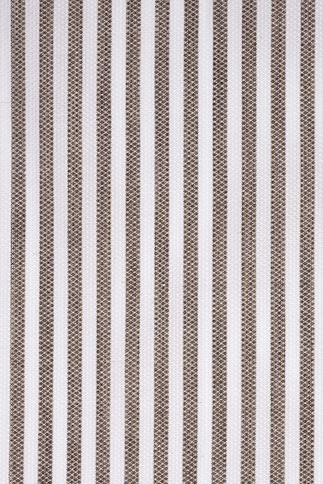 BROWN STRIPED SLIM FIT SHIRT 4