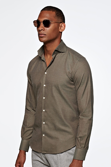 GREEN SLIM FIT SHIRT 1