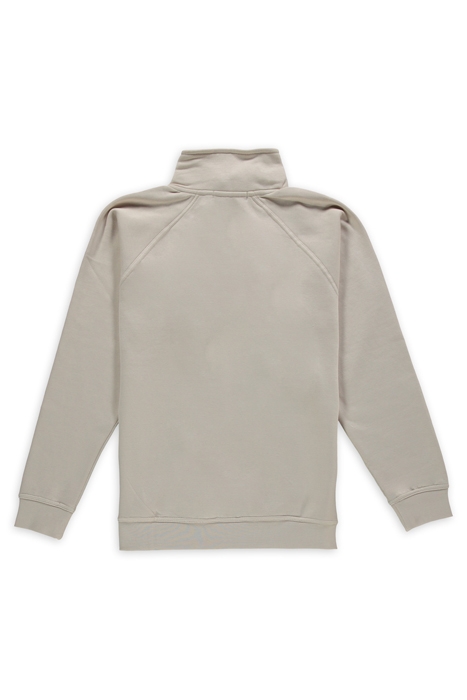 TON SUR TON LOGO ZIPPER VEST SAND 2