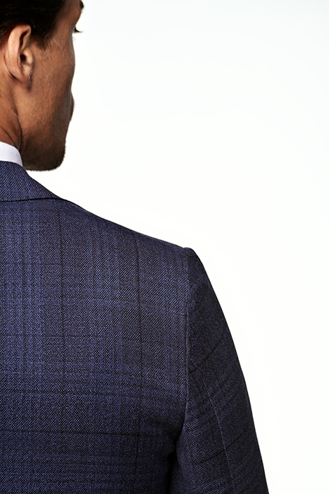 MID BLUE CHECKED SIENNA SUIT 5