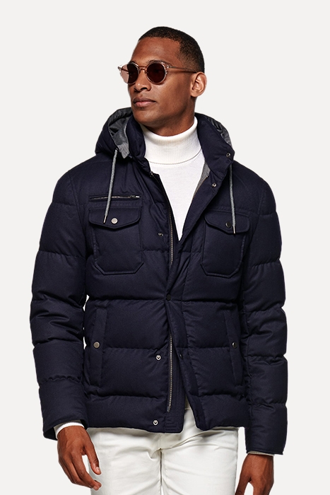NAVY DOWN JACKET 1