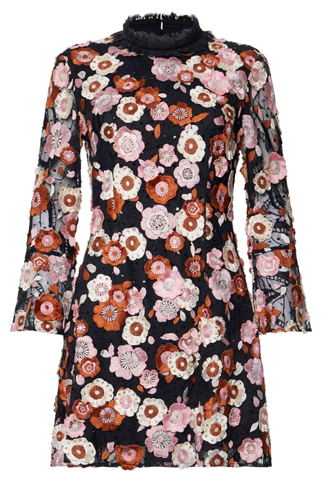 ASTRIDA ALIYHA LACE EMB DRESS MULTI 7