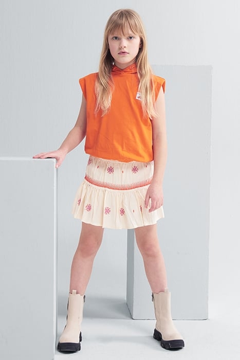 GM - TERRY SLEEVELESS TOP JILL&MITCH BY SHOEBY ORANGE 2