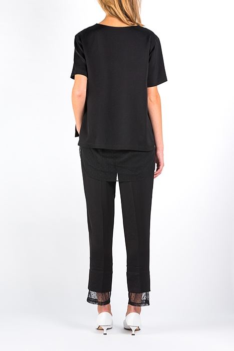 PARALLEL TROUSER BLACK POLKADOT 2