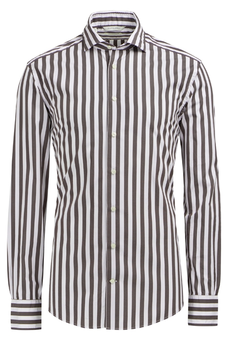 BROWN STRIPED SHIRT 8