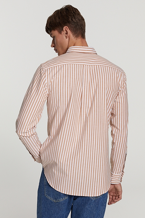 MEN OXFORD SHIRT ORLANDO LIGHT COGNAC 3