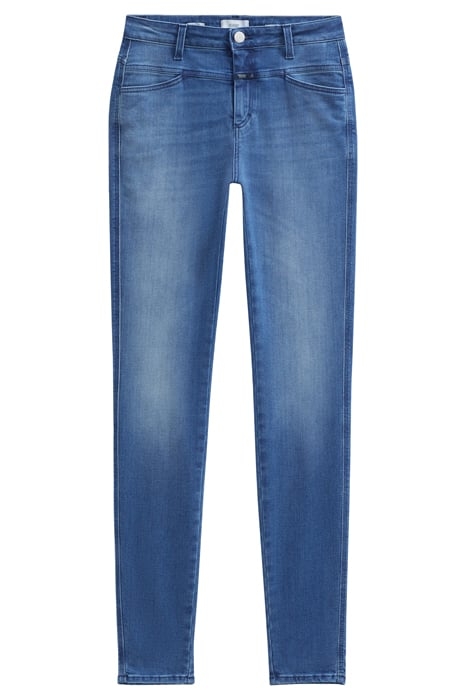 SKINNY PUSHER LONG JEANS MID BLUE 6
