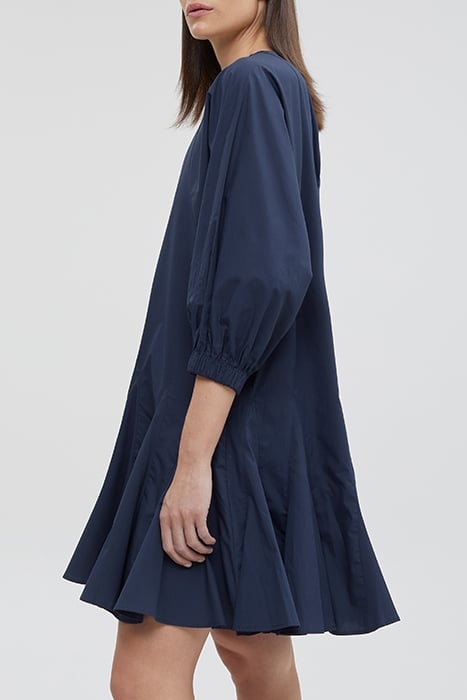 SHORT GODET DRESS DARK NIGHT 3