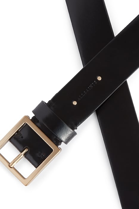 MILA BELT BLACK/WARM BRASS 5