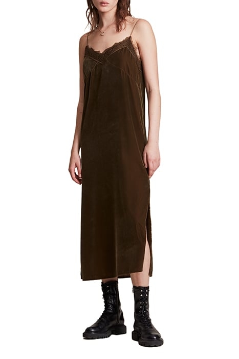 NOA DRESS KHAKI GREEN 1